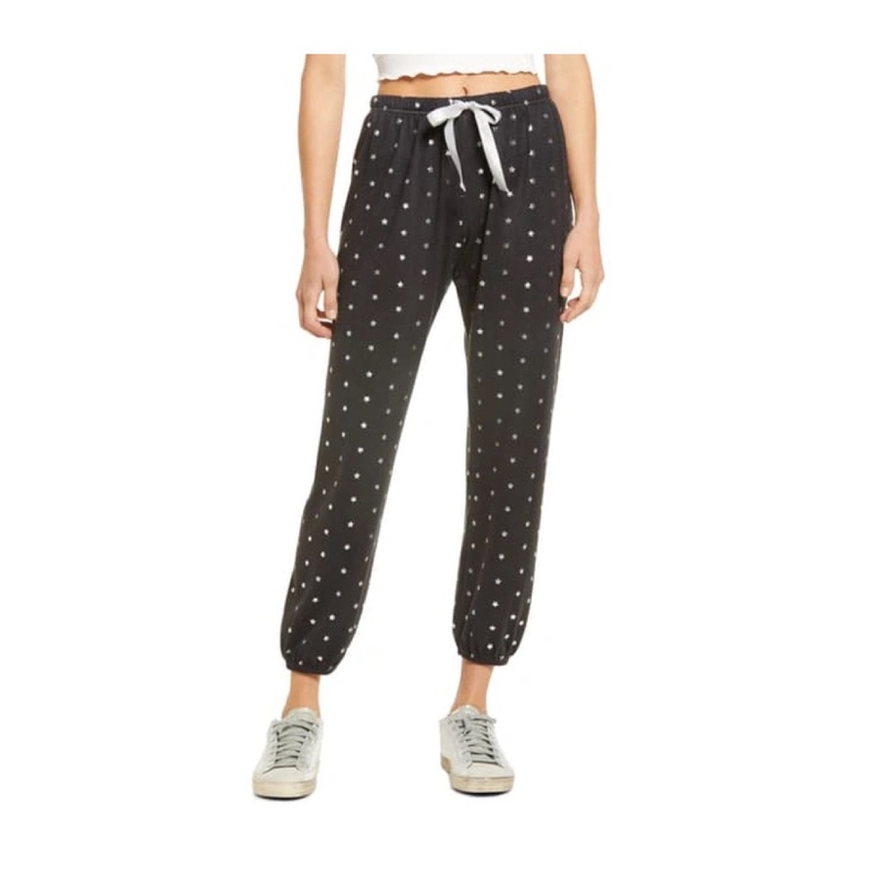 Foil Star Joggers
ROW A